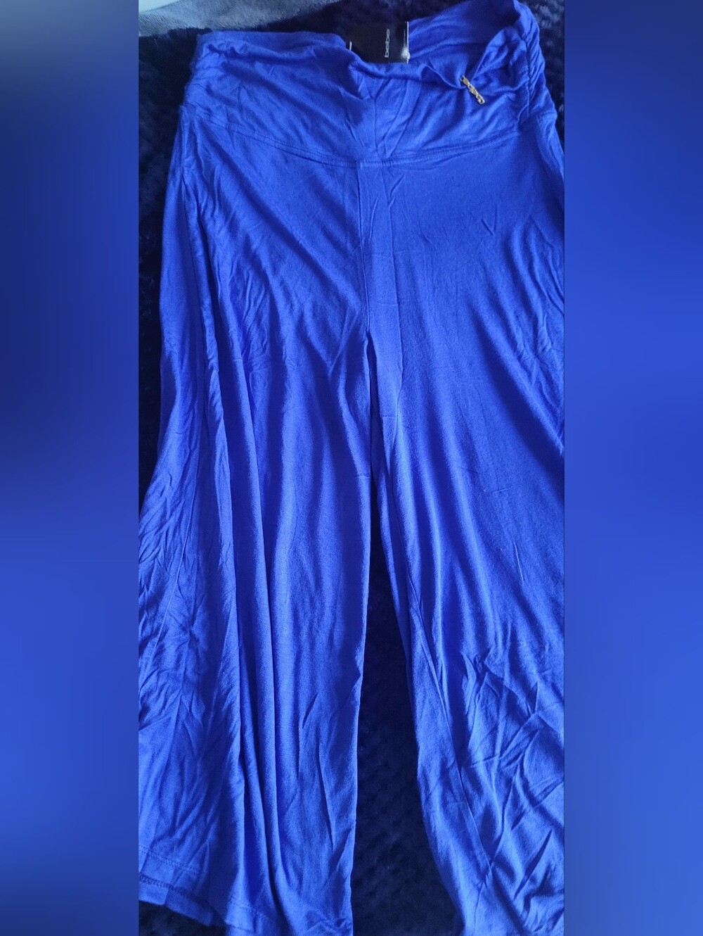 bebe Women's Royal Blue Jogger Sweatpants